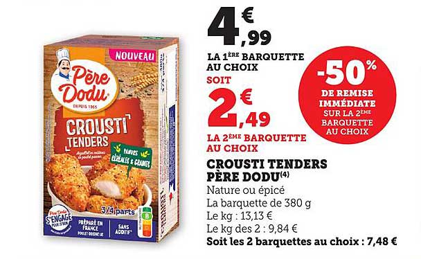 CROUSTI TENDERS PÈRE DODU