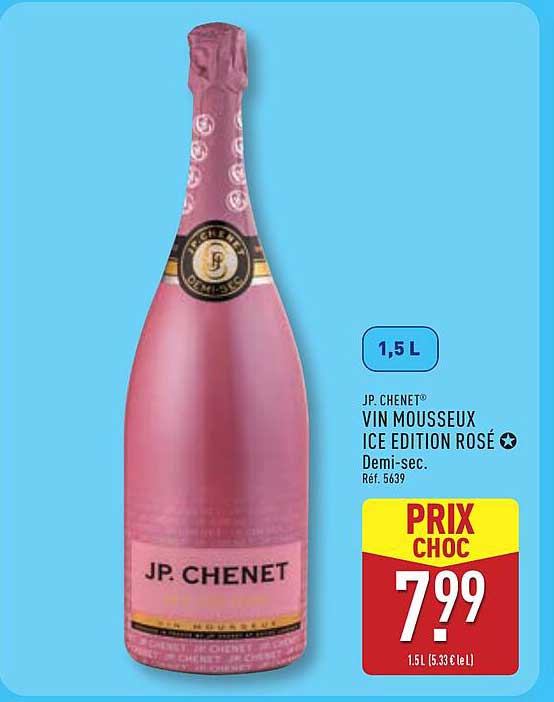 JP. CHENET VIN MOUSSEUX ICE EDITION ROSÉ