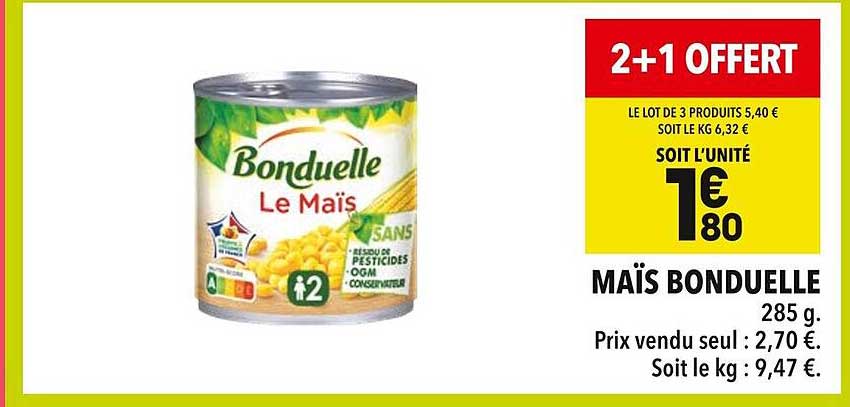 MAÏS BONDUELLE