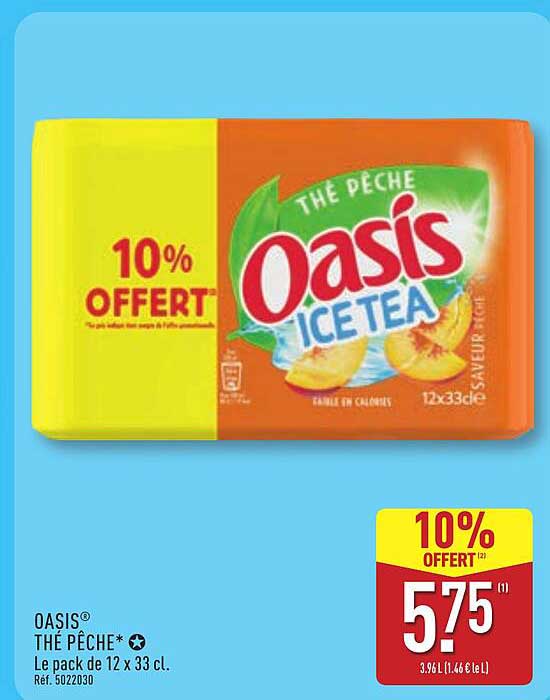 OASIS® THÉ PÊCHE*