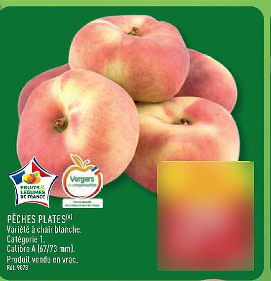 Pêches Plates