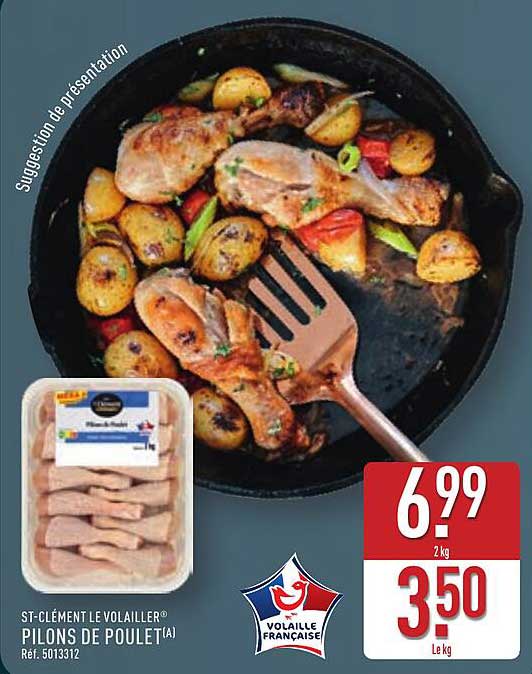 PILONS DE POULET ST-CLÉMENT LE VOLAILLER®