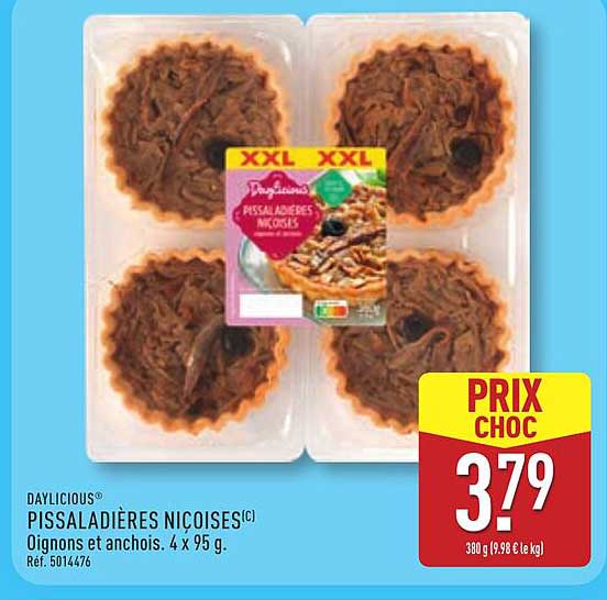PISSALADIÈRES NIÇOISES