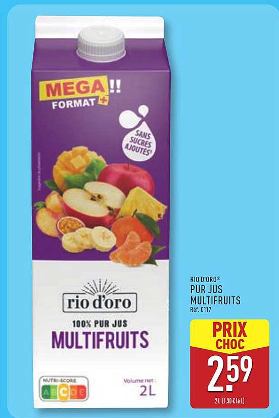 PUR JUS MULTIFRUITS