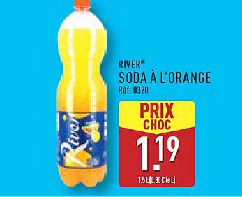 RIVER® SODA À L'ORANGE