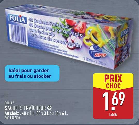 SACHETS FRAÎCHEUR