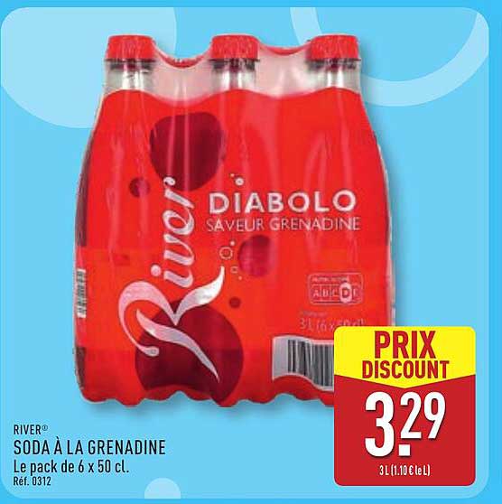 SODA À LA GRENADE - PACK DE 6