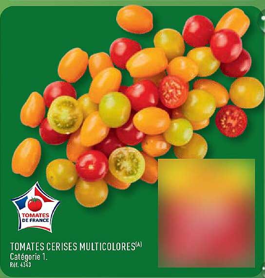 TOMATES CERISES MULTICOLORÉS(A) Catégorie 1