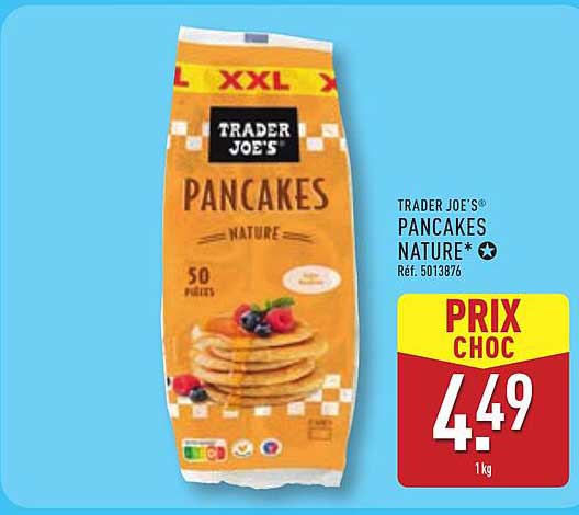 TRADER JOE'S® PANCAKES NATURE*