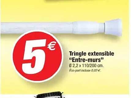 Tringle extensible "Entre-murs"