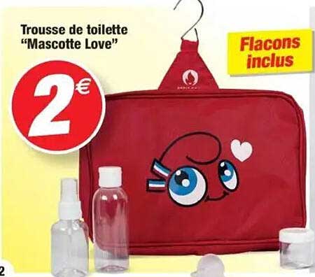 Trousse de toilette "Mascotte Love"