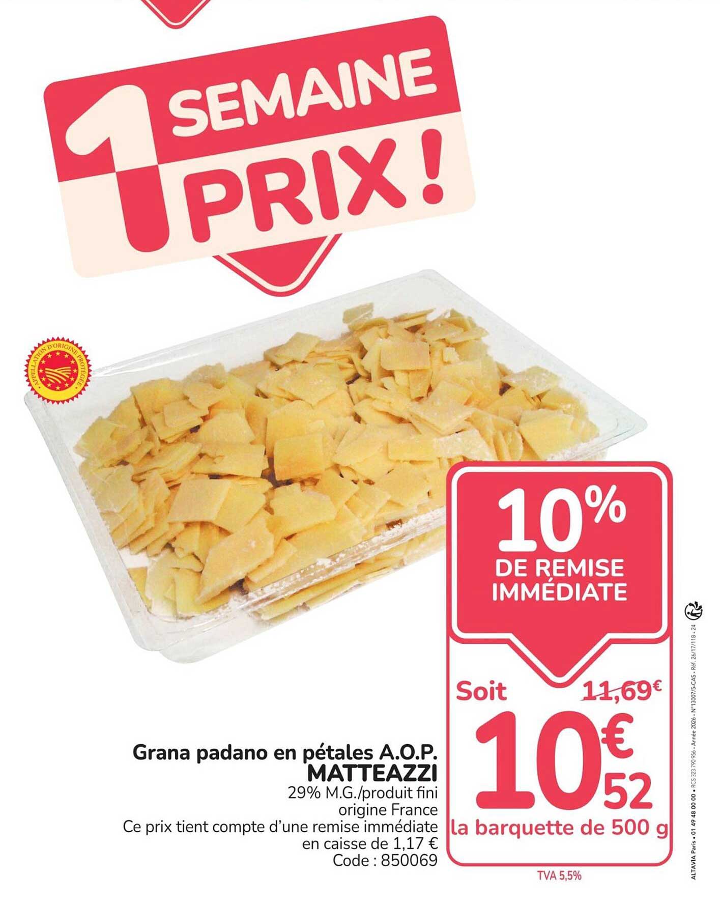 1 SEMAINE 1 PRIX !