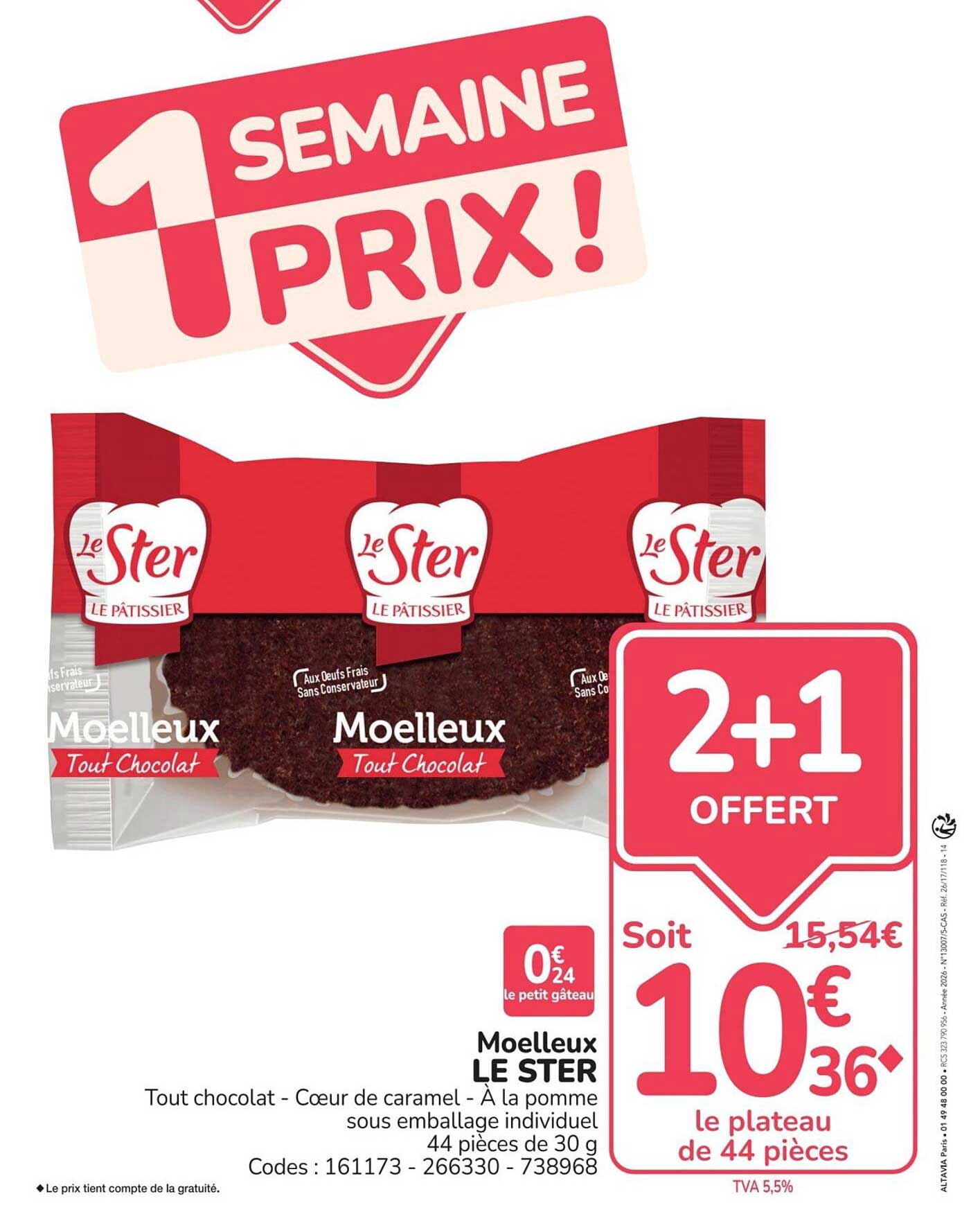 1 SEMAINE 1 PRIX !