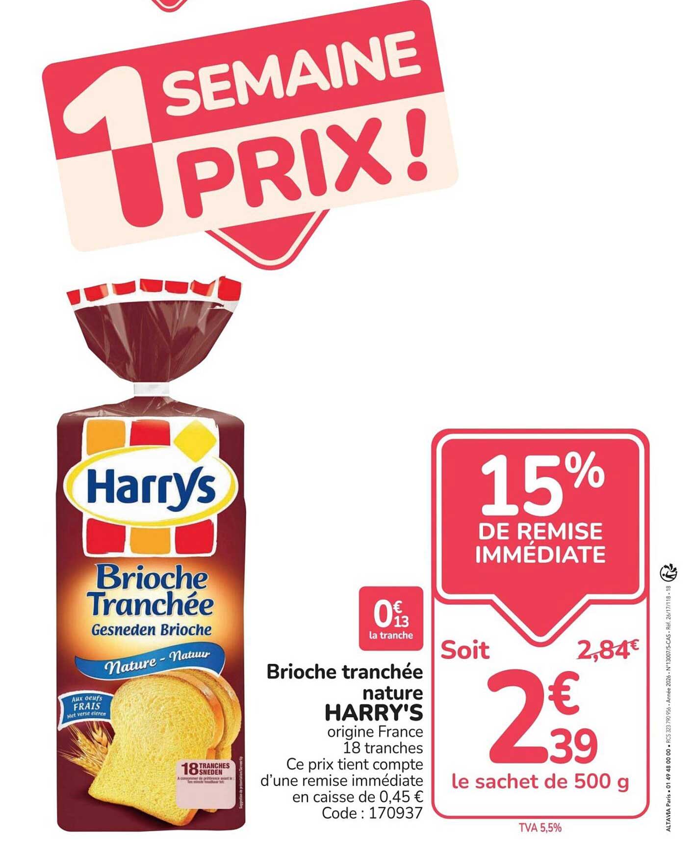 1 SEMAINE 1 PRIX !