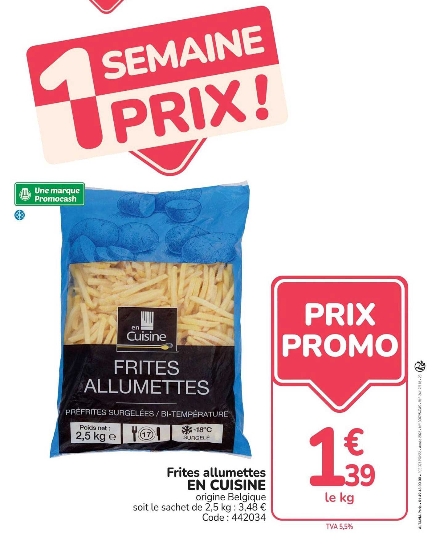 1 SEMAINE 1 PRIX !
