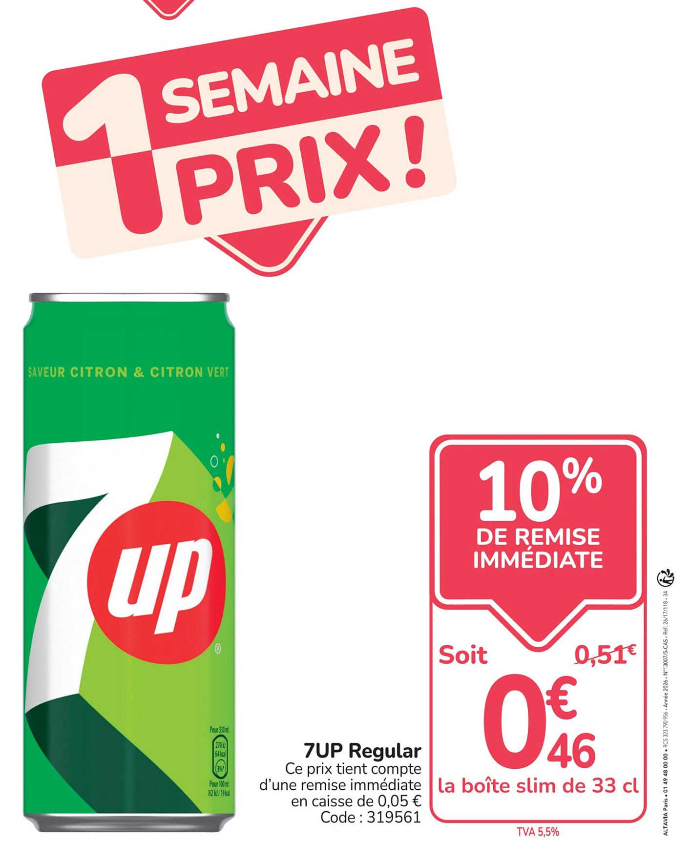 1 SEMAINE 1 PRIX !