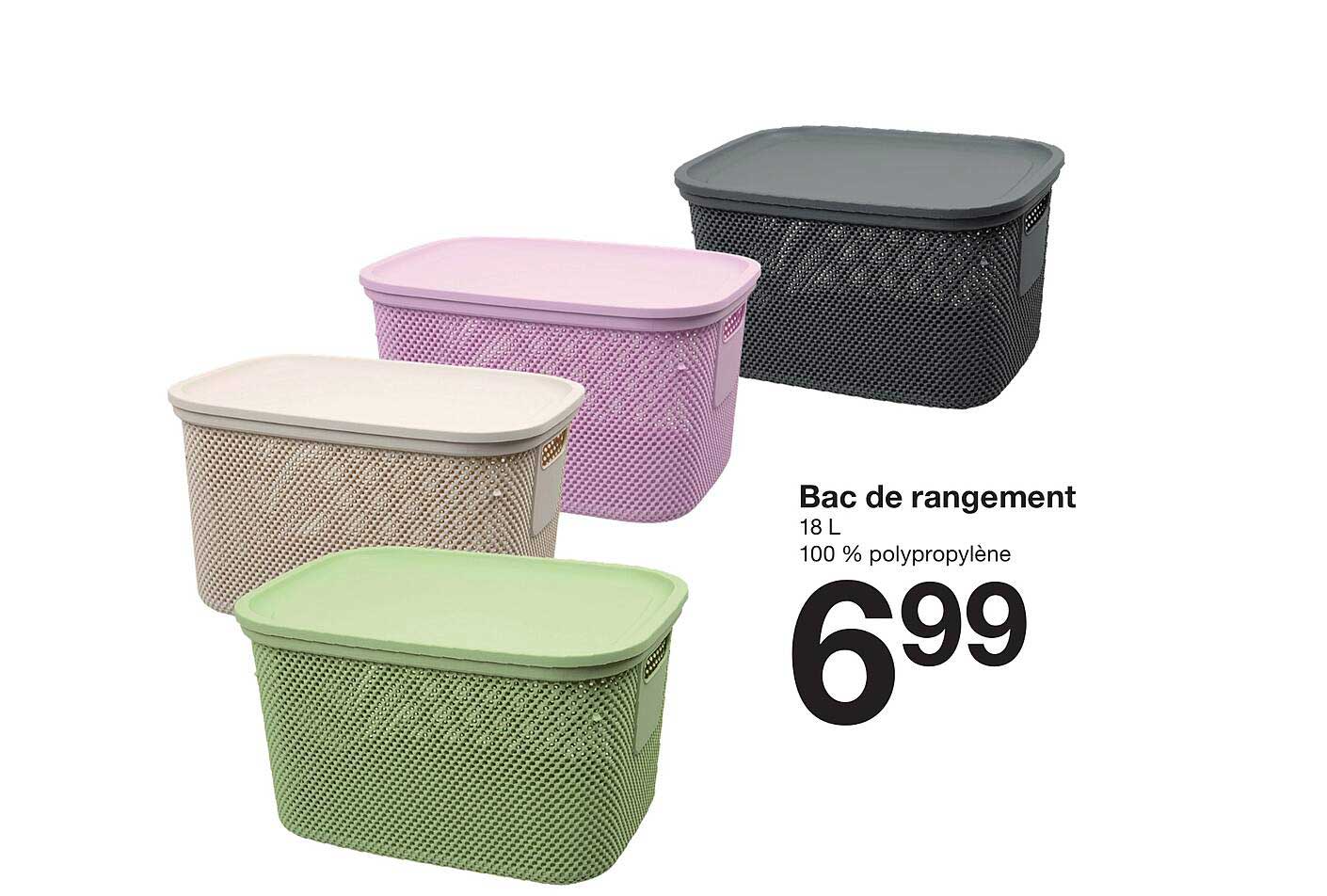 Bac de rangement