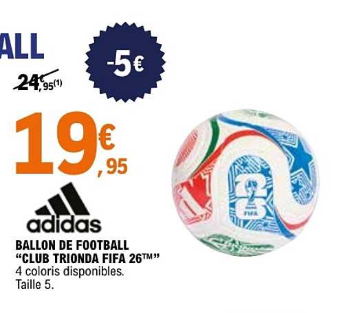 BALLON DE FOOTBALL “CLUB TRIONDA FIFA 26™”