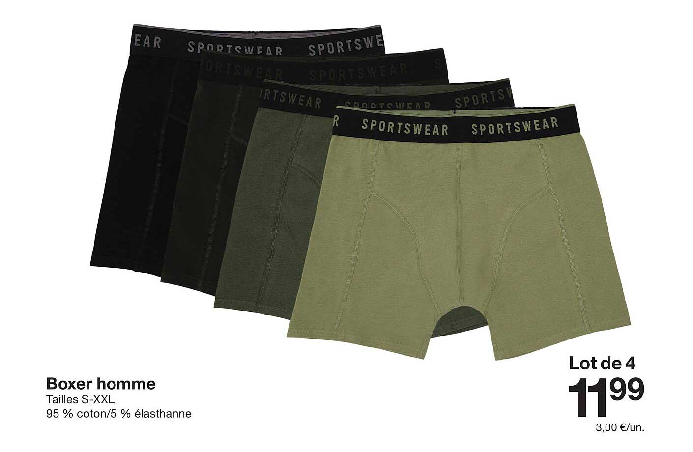 Boxer homme
