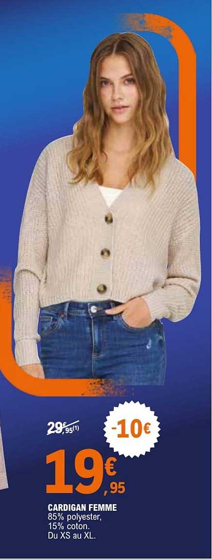 CARDIGAN FEMME