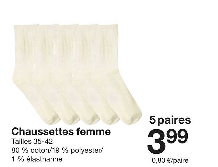 Chaussettes femme