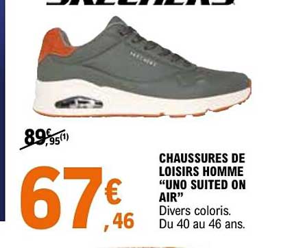 CHAUSSURES DE LOISIRS HOMME "UNO SUITED ON AIR"