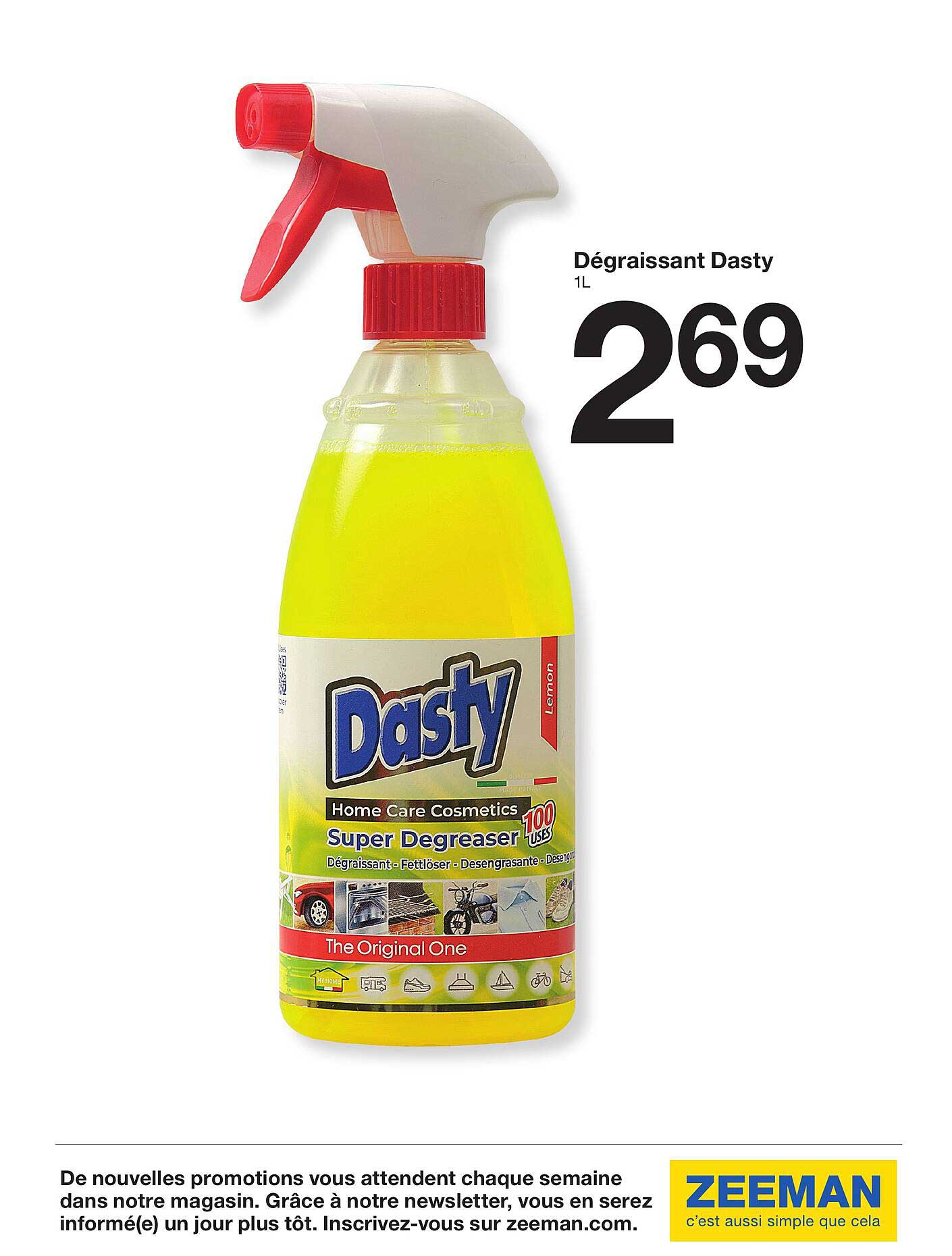 Dégraissant Dasty 1L