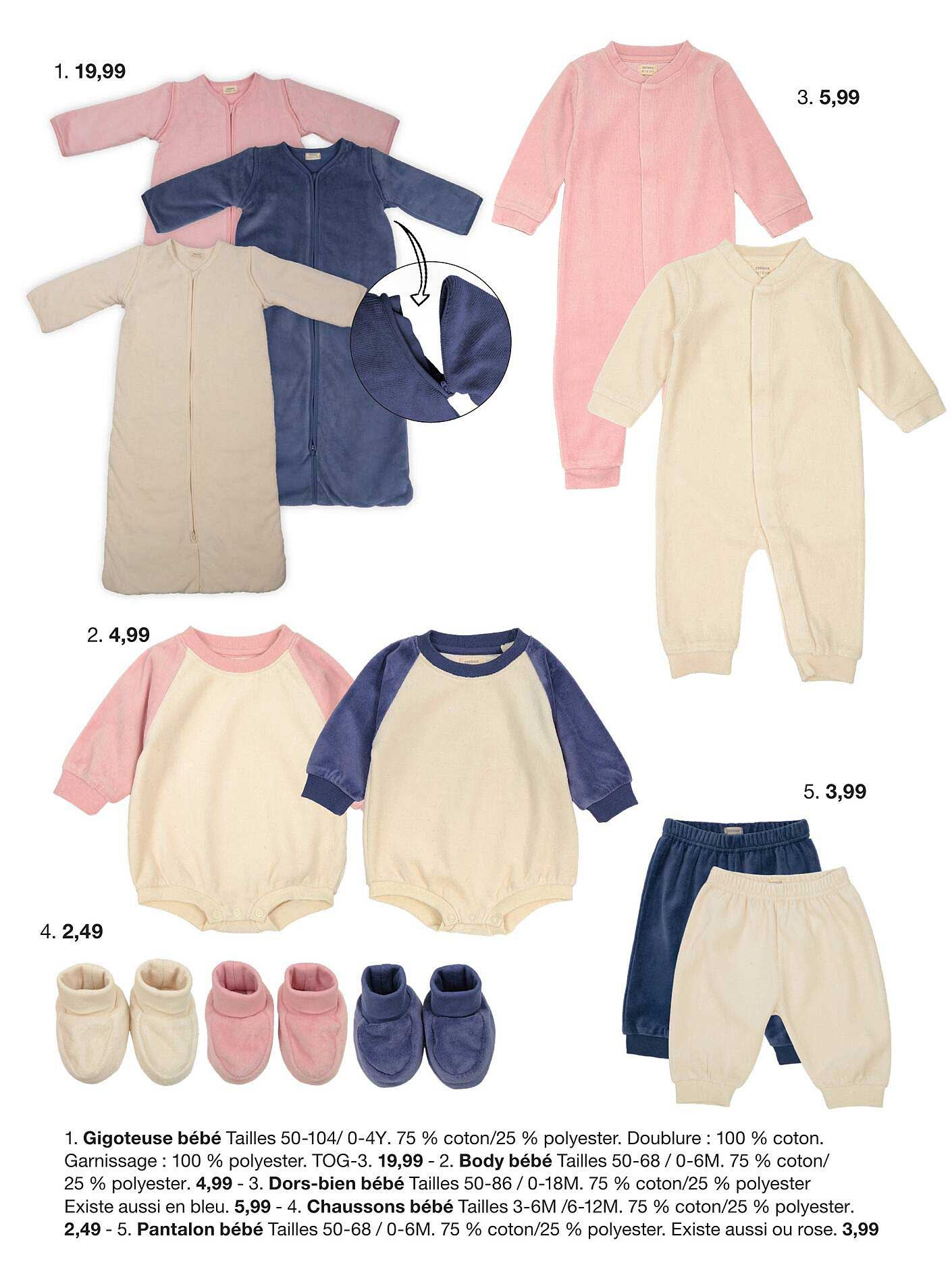Gigoteuse bébé