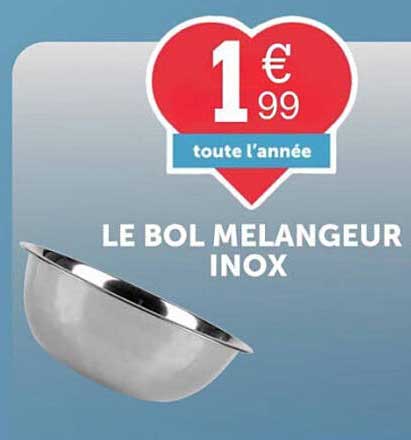 LE BOL MELANGEUR INOX