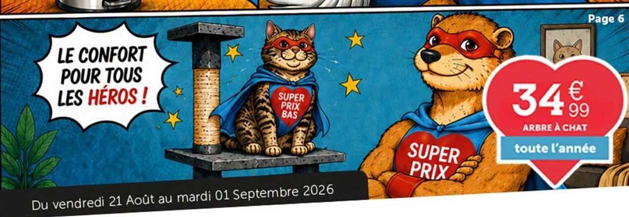 LE CONFORT POUR TOUS LES HÉROS !