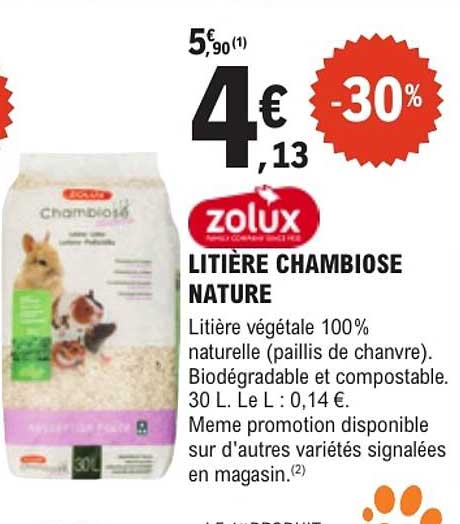 LITIERE CHAMBIOSE NATURE