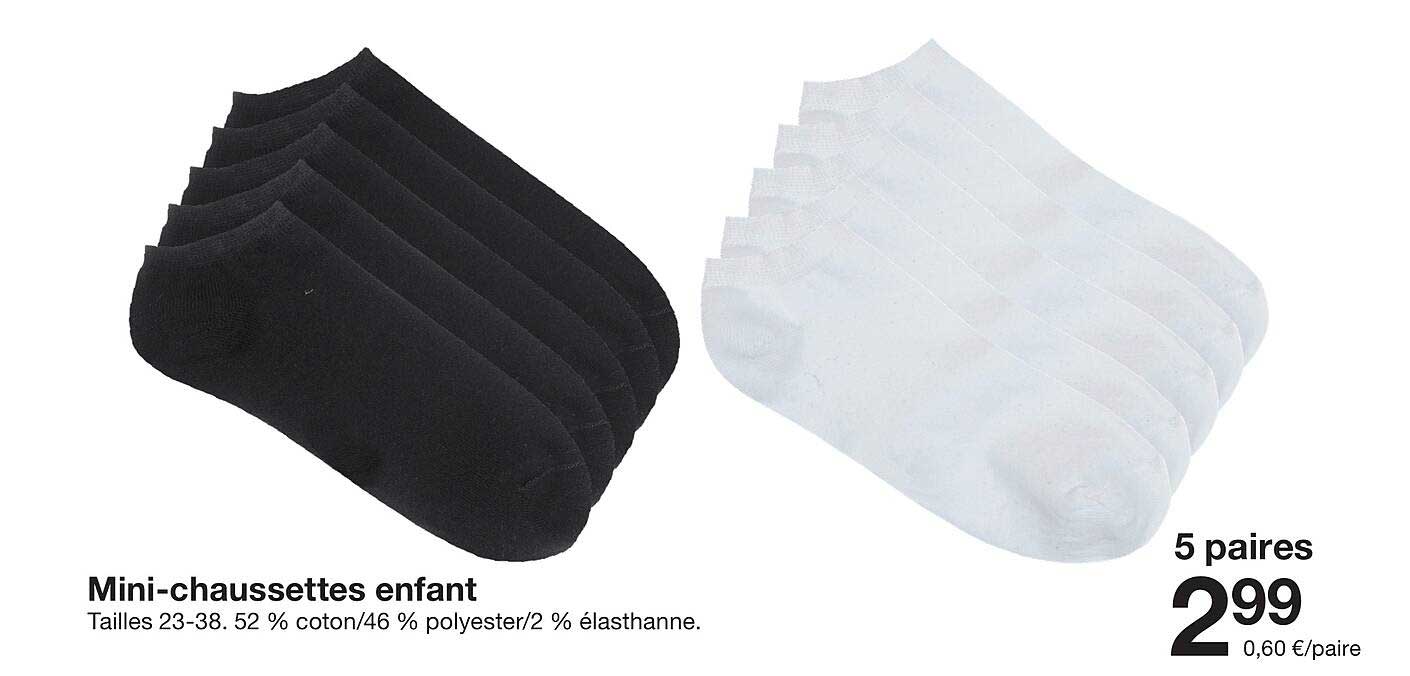 Mini-chaussettes enfant