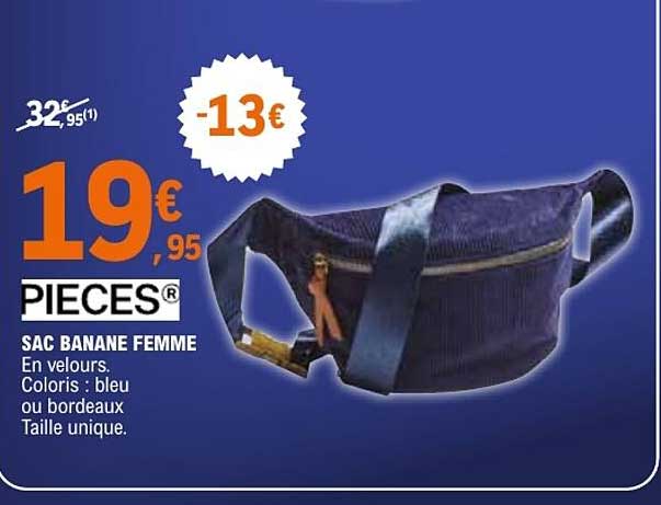 SAC BANANE FEMME