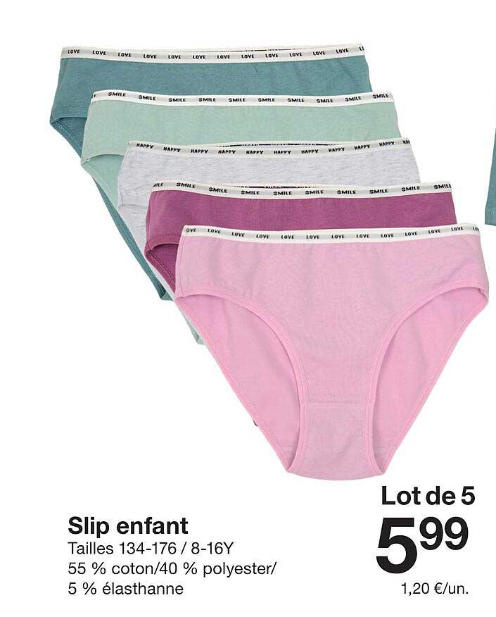 Slip enfant