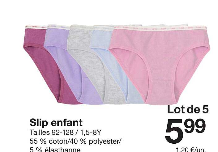 Slip enfant