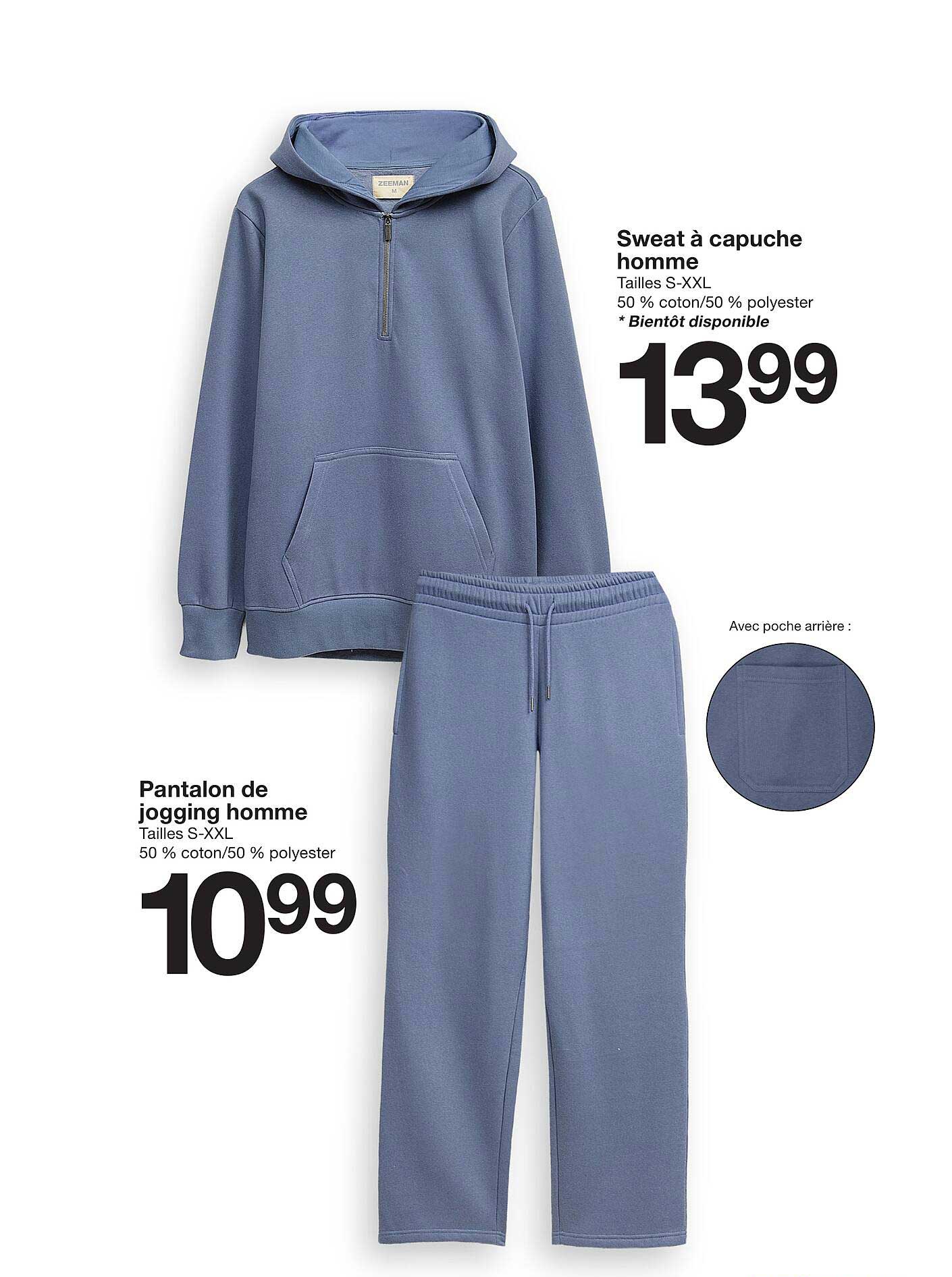 Sweat à capuche homme