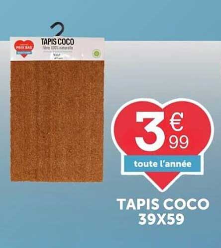 TAPIS COCO 39X59