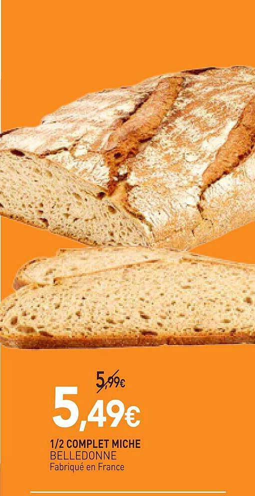 1/2 COMPLET MICHE BELLEDONNE