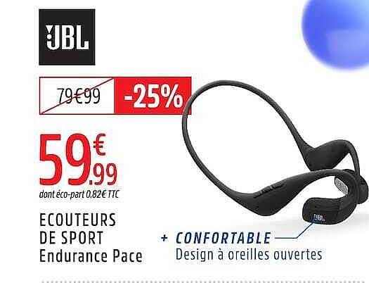ECOUTEURS DE SPORT Endurance Pace