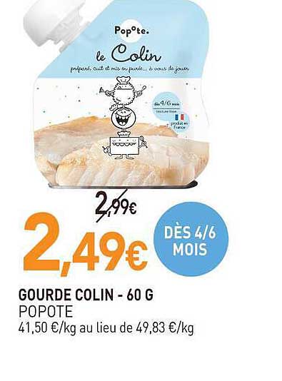 GOURDE COLIN - 60 G POPOTE