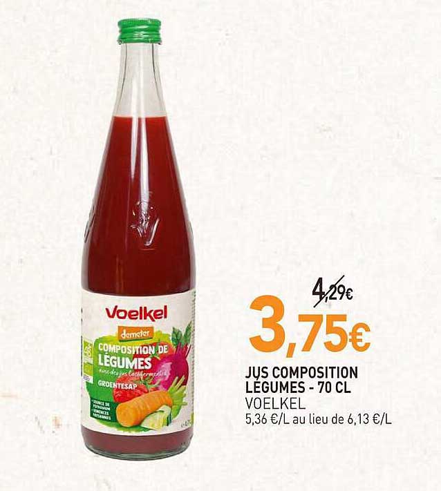 JUS COMPOSITION LEGUMES - 70 CL VOELKEL