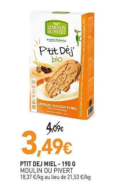 P’tit Déj’ bio