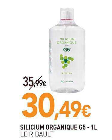 SILICIUM ORGANIQUE G5 - 1L LE RIBAULT
