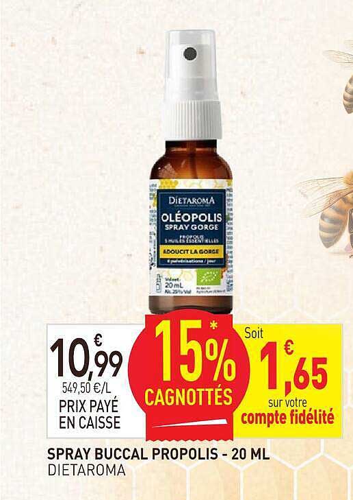 SPRAY BUCCAL PROPOLIS - 20 ML DIETAROMA