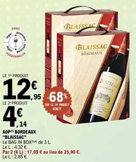 AOP Bordeaux "Blaissac"