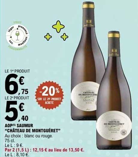 AOP Saumur "Château de Montguére"