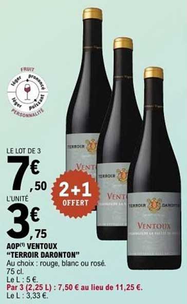 AOP* VENTOUX "TERROIR DARONTON"