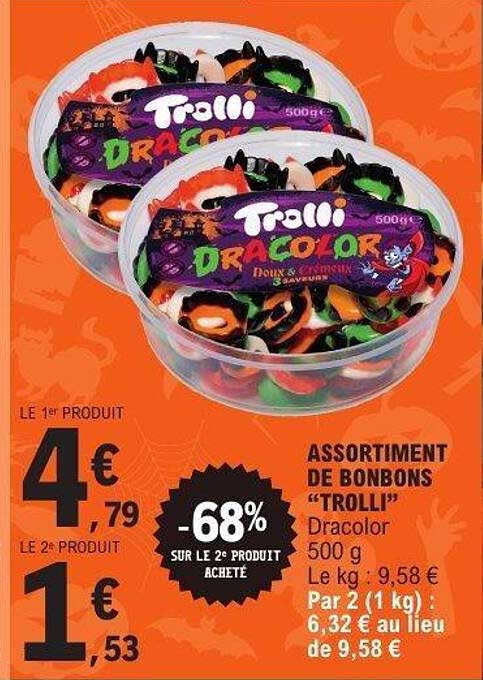 ASSORTIMENT DE BONBONS “TROLLI”