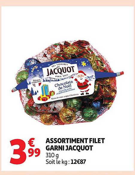 ASSORTIMENT FILET GARNI JACQUOT