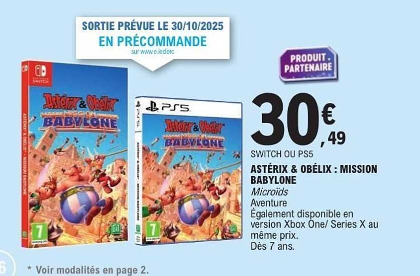 ASTÉRIX & OBÉLIX : MISSION BABYLONE